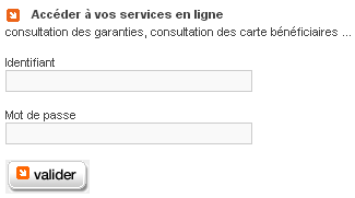 Accéder à vos services en ligne Accéder à vos services en ligne