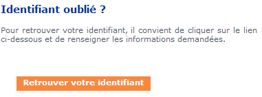 Identifiant perdu sur Allianz 