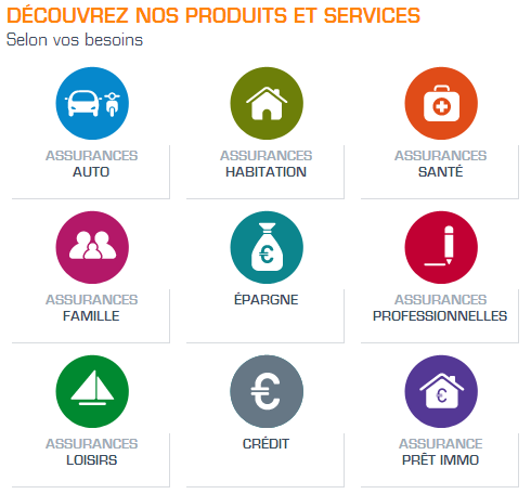 Accédez aux produits et services en ligne de la GMF